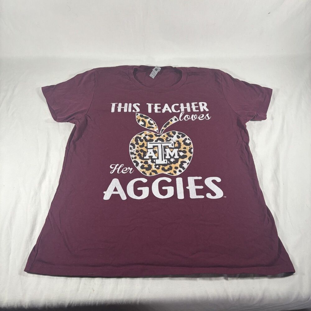 This Teacher Loves Her Aggies T shirt